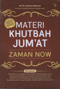 Image of Materi Khutbah Jum'at Zaman Now